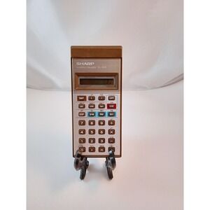 Vintage Sharp Scientific Electronic Calculator EL-503 TESTED & WORKING